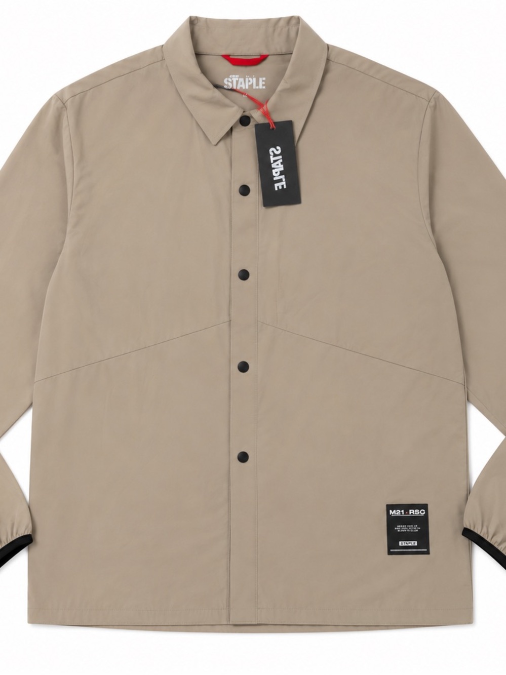 Staple Beige Coach Jacket